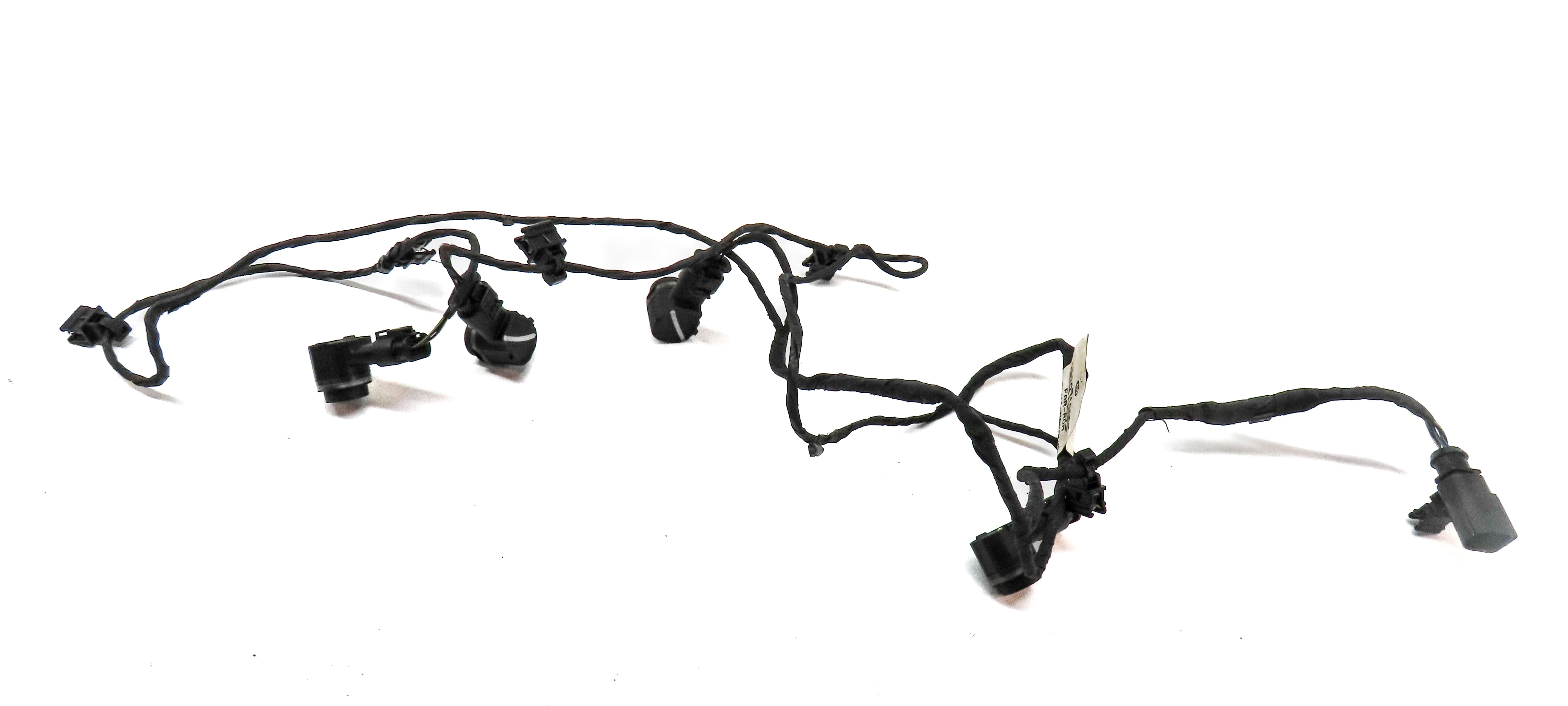 15 AUDI Q5 PREMIUM+ (B8 8R) FRONT PARK ASSIST PDC DISTANCE SENSOR SET/4 (BLACK) — exact item pictured